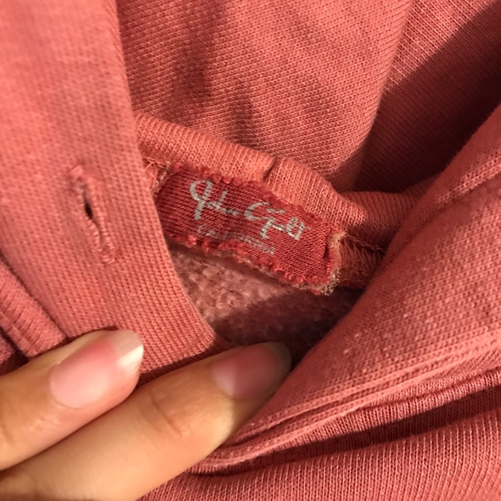 pink brandy sweater